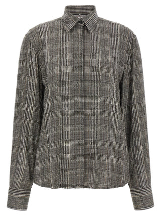 Gray Viscose Blouse