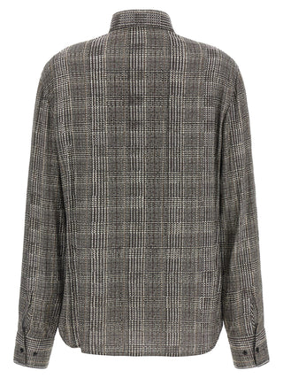 Gray Viscose Blouse