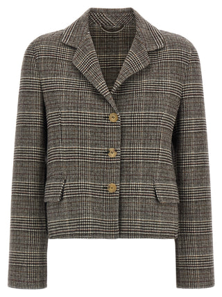 Multicolor Virgin Wool Blazer