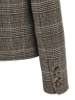Multicolor Virgin Wool Blazer