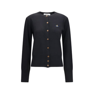 Black Wool Oves Aries Cardigan