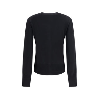 Black Wool Oves Aries Cardigan