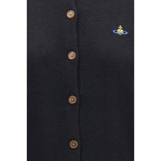 Black Wool Oves Aries Cardigan