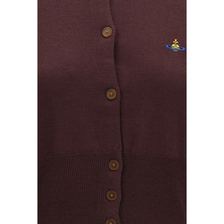 Purple Silk Cardigan