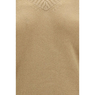 Beige Cashmere Sweater