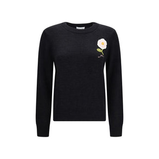 Black Wool Oves Aries Sweatshirt