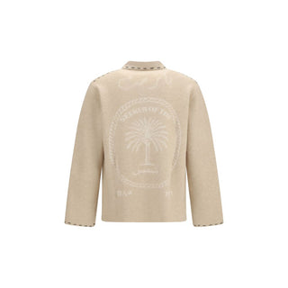 Beige Cashmere Cardigan