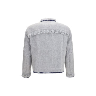 Blue Alpaca Vicugna Pacos Full-Length Jacket