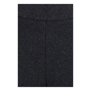 Gray Cotton Casual Pants