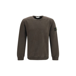 Brown Cotton Sweatshirt