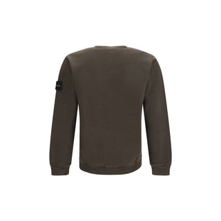 Brown Cotton Sweatshirt