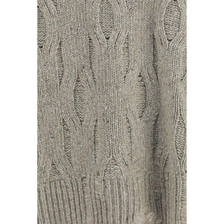 Beige Wool Oves Aries Sweatshirt