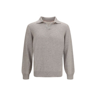 Gray Cashmere Sweatshirt