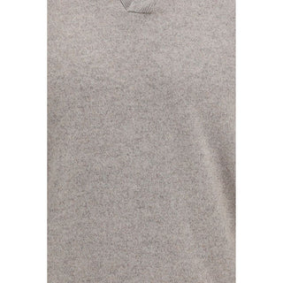 Gray Cashmere Sweatshirt
