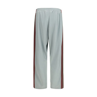 Blue Polyester Joggers (Workout Pants)
