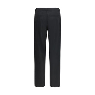 Black Polyester Pants