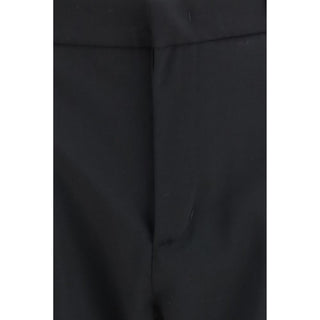 Black Polyester Pants