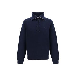 Blue Wool Oves Aries Polo Shirt