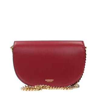 Red Leather Shoulder Bag