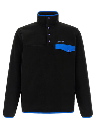 Black Polyester Cardigan