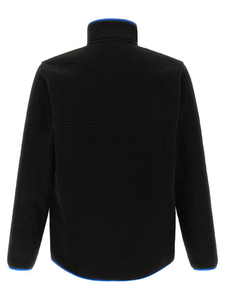 Black Polyester Cardigan