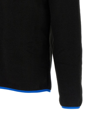 Black Polyester Cardigan