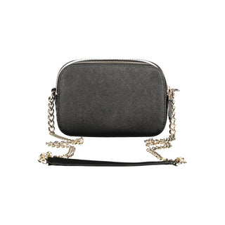Black Polyurethane Women's Handbag