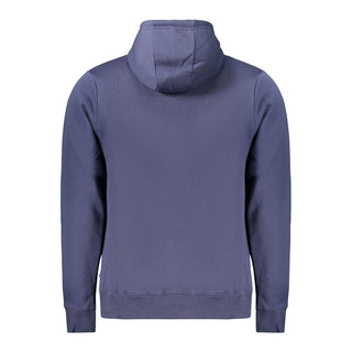 Blue Cotton Mens Sweatshirt
