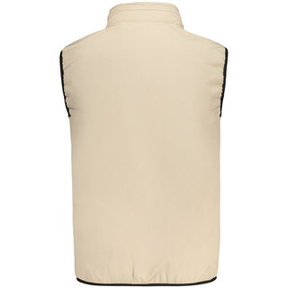 Brown Polyester Men's Vest