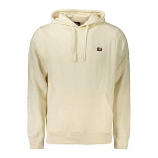 White Cotton Men's Sweatshirt