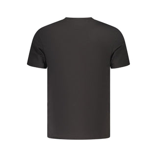 Black Cotton Men's T-Shirt
