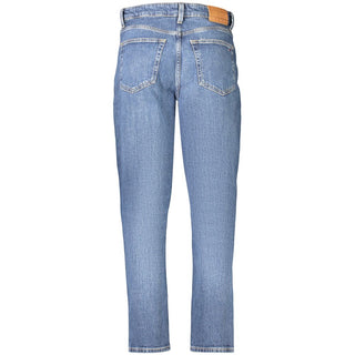 Blue Cotton Women's Jeans