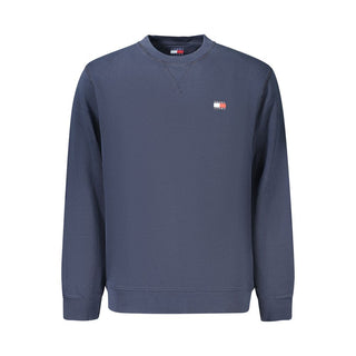 Blue Cotton Men's Sweatshirt