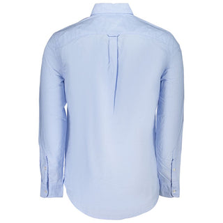 Azzurro Cotton Men's Shirt