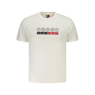 White Cotton Men's T-Shirt