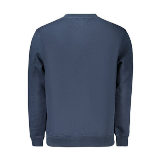 Blue Cotton Men's Sweatshirt
