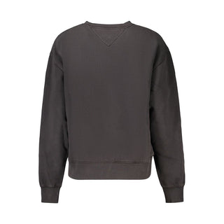Black Cotton Women's Sweatshirt