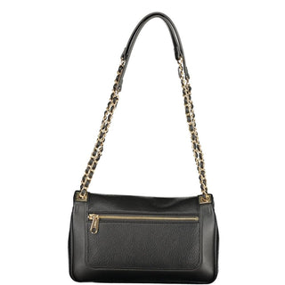 Black Polyurethane Women's Bag