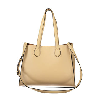 Beige Polyethylene Handbag