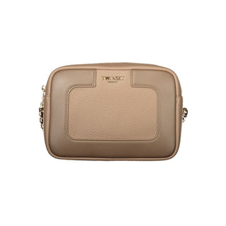 Brown Polyethylene Handbag