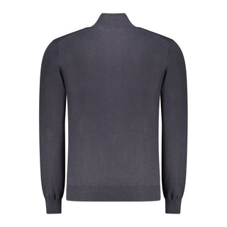 Blue Wool Cardigan
