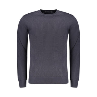 Blue Wool Sweatshirt