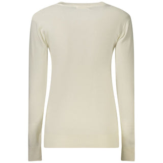 White Viscose Sweatshirt