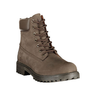 Brown Leather Men's Boot