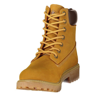 Yellow Leather Men's Boot