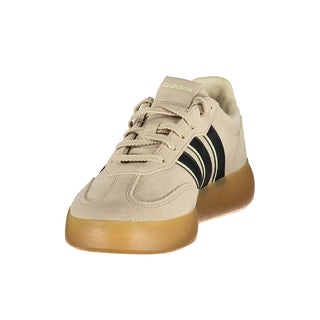 Beige Polyurethane Women's Sneaker