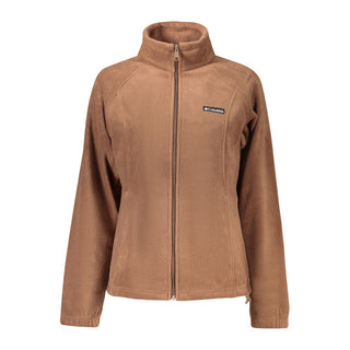 Brown Polyester Women's Sweatshirt