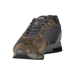 Gray Polyurethane Men's Sneaker