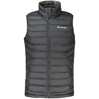 Black Polyester Men's Jacket