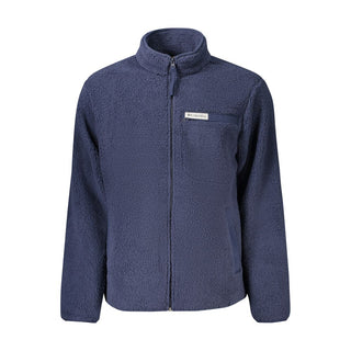 Blue Polyester Men's Sweatshirt